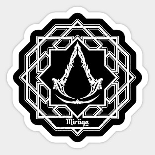 Assassin Mirage Gaming Logo Sticker